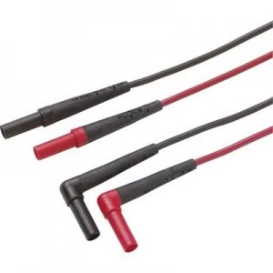 image of Fluke TL224 Safety test lead et [Banana jack 4mm - Banana jack 4 mm] 1.50 m Black, Red