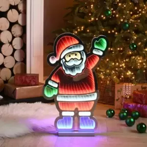 Image of Festive 56cm Santa Infinity Light