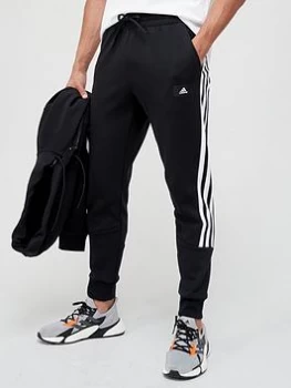 Image of adidas Future Icon 3 Stripe Sweat Pants - Black, Size 2XL, Men