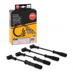 Image of NGK Ignition Lead Set FIAT,LANCIA,FORD 4746 55195775,55195776,55195775 Ignition Cable Set,Ignition Wire Set,Ignition Cable Kit,Ignition Lead Kit
