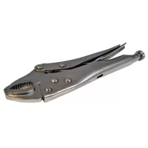 Image of Silverline (PL105) Self Locking Pliers 180mm Curved