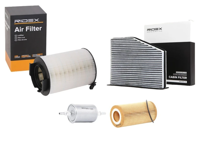 Image of RIDEX 4055F25718 Filter Set with gasket/seal Filter Set (4055)