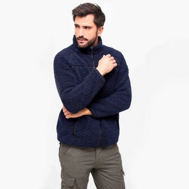 Image of Brandit Fleece Jacket Between-seasons Jacket navy XXL Men