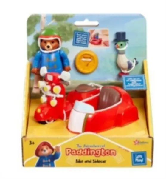 Image of Paddington's Bike and Side Car Playset Paperback