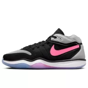 image of Nike Air Zoom G.t. Hustle 2, Black/pure Platinum-white-pink Foam