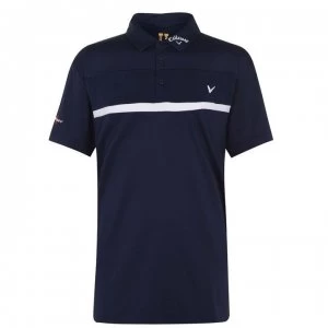 Image of Callaway Tour Polo Shirt Mens - Peacoat
