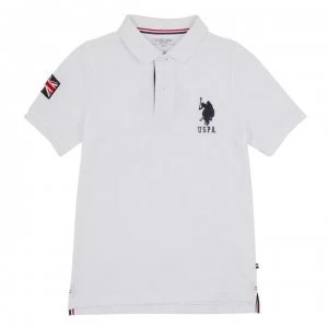 US Polo Assn US Polo Association GBR Player Polo - Bright White