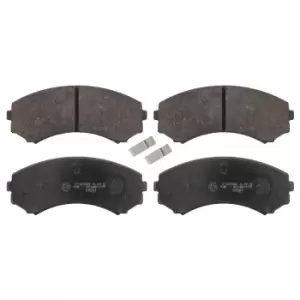 Brake Pad set 16582 by Febi Bilstein Front Axle