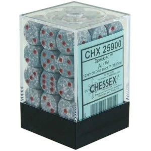 image of Chessex 12mm d6 Dice Block: Air