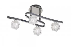 Image of Ceiling 4 Light G9 ECO, Polished Chrome