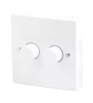 Image of Robus 400W Dimmer Switch 2 Gang 2 Way- L4002G2W