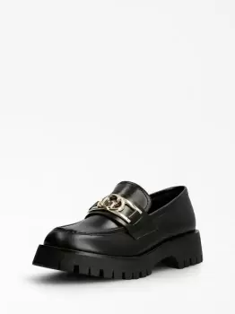 Image of Guess Ilary Real Leather Loafer