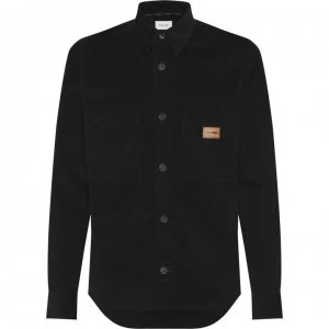 Image of Calvin Klein Corduroy Overshirt - Black BEH