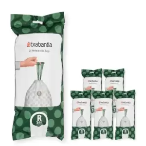 Image of PerfectFit Bags (Code R) 36L - 120 Bags - White