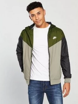 Image of Nike Sportswear Windrunner Jacket Olive Olive Size S Men