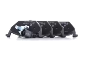 Image of DELPHI Brake pad set VW,AUDI,SKODA LP1514 1J0698151D,1J0698151E,1J0698151F 1J0698151G,1K0698151A,1K0698151D,1K0698151F,1K0698151G,1K0698151J,JZW698151