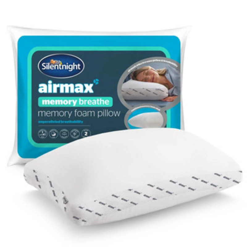 Image of Silentnight Airmax Memory Breathe Memory Foam Pillow