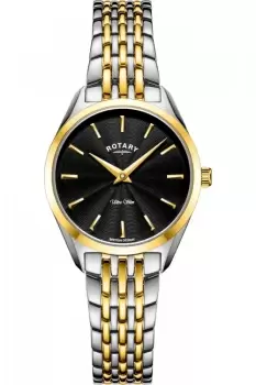 Image of Ladies Rotary Ultraslim Watch LB08011/04