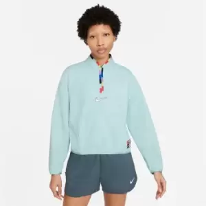 Image of Nike FC DriFit Midlayer Jacket Womens - Blue