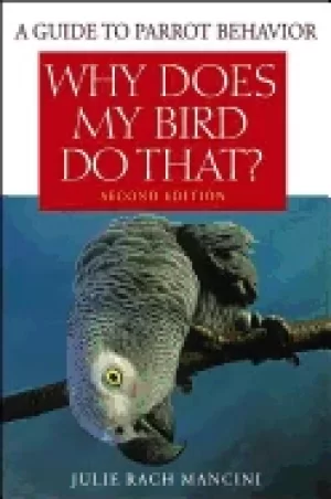 Image of why does my bird do that a guide to parrot behavior
