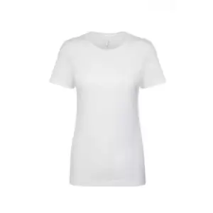 Image of Next Level Womens/Ladies Boyfriend T-Shirt (3XL) (White)