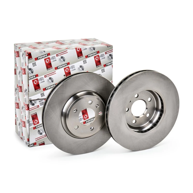 Image of FERODO DDF1664 Brake disc Vented, Oiled, with bolts/screws Brake Disc (82)