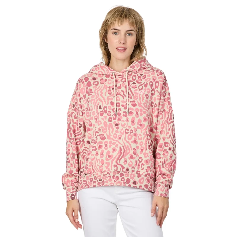 Image of Ragwear Sweatshirt woman Ragwear Pirita Print Rose Female L