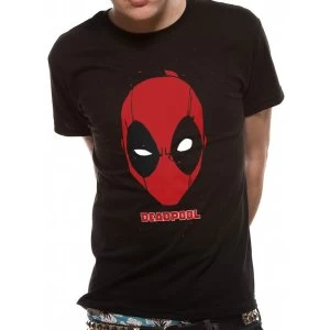 image of Deadpool - Portrait Mens X-LArge T-Shirt - Black