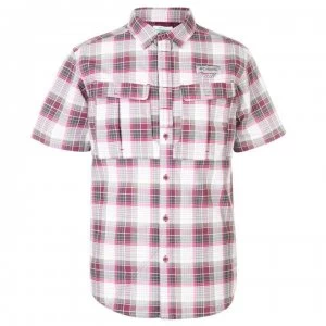 Columbia Short Sleeve Check Shirt Mens - Tapestry Plaid