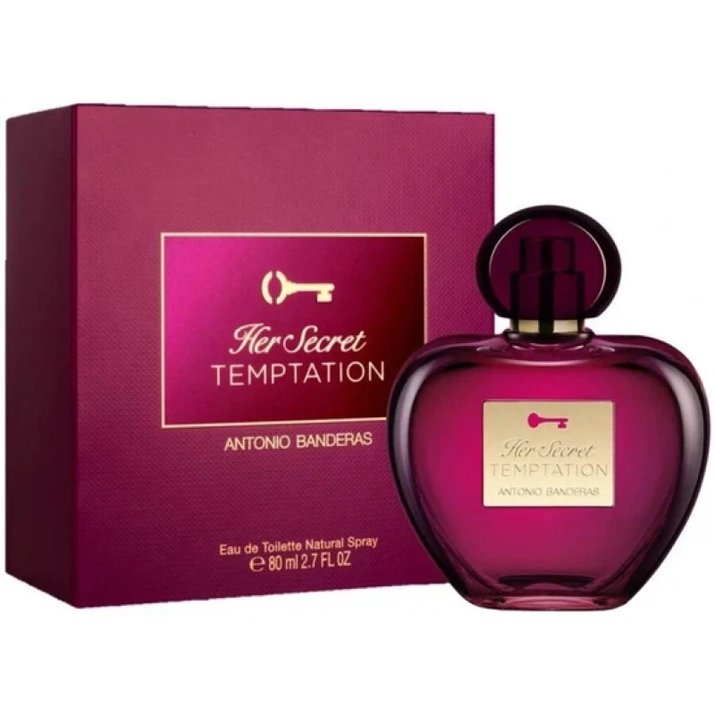 Image of Antonio Banderas Her Secret Temptation Eau de Toilette 80ml