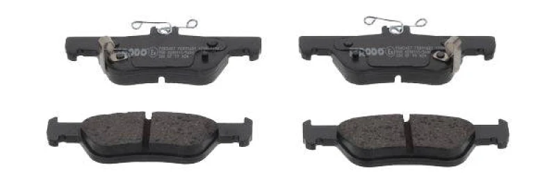 Image of FERODO FDB5487 Brake pad set PREMIER ECO FRICTION with acoustic wear warning, without accessories Brake Pad Set,disc brake (402)