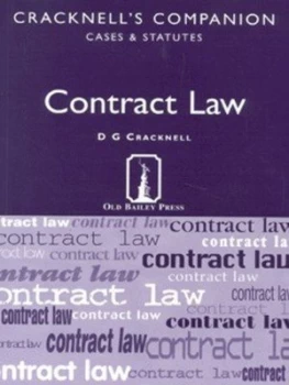 Image of Contract Law by D. G Cracknell Paperback