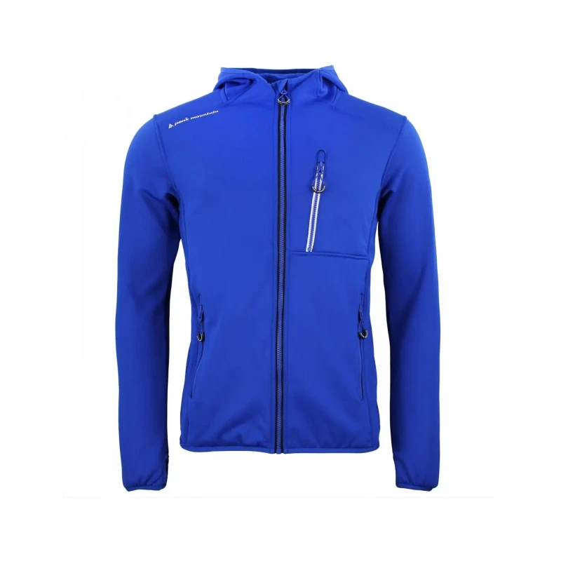 Image of Polarshell jacket Peak Mountain Bleu Male XL