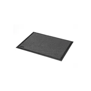 image of 455S0035BL Skystep Dry Areas Standalone Matting, Black 90cm x 150cm