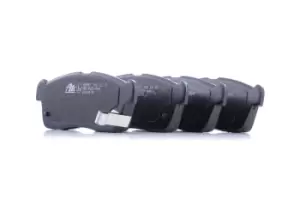 Image of ATE Brake pad set with acoustic wear warning 13.0460-5887.2 Brake pads,Brake pad set, disc brake NISSAN,SUZUKI,SUBARU,PIXO (UA0),Alto (GF),IGNIS II