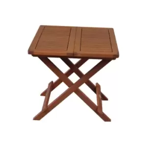 Image of Amir Mini Folding Wooden Side Table - Garden & Outdoor