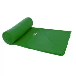 Image of Bullet Willow Polar Fleece Blanket (One Size) (Green)