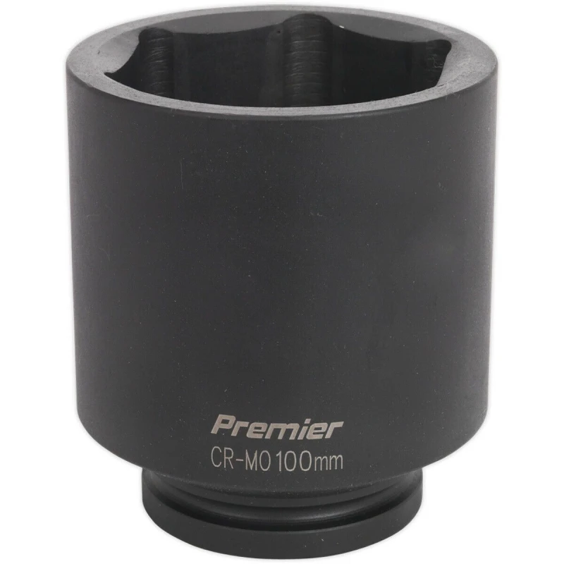 Image of Loops 100mm Forged Deep Impact Socket - 1" Sq Drive - Chromoly Wrench Socket Multi