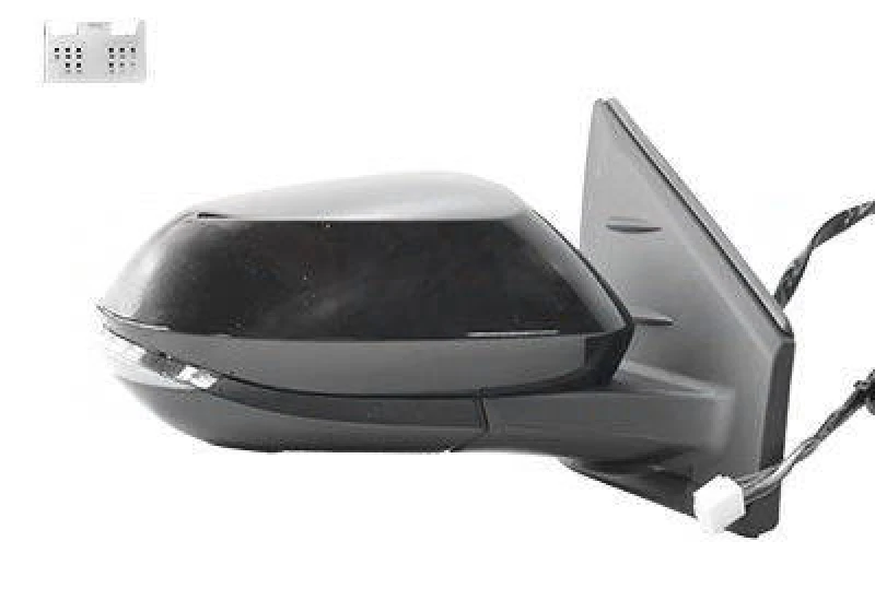 Image of VAN WEZEL 5354817 Wing mirror * HAGUS * Left, black, Heatable, Paintable Outside Mirror (50)