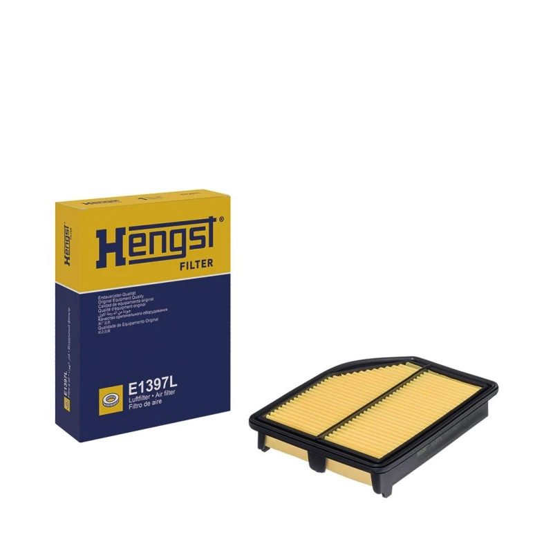 Image of HENGST FILTER E1397L Air filter Filter Insert Air Filter (8)