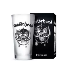 Image of Mot?rhead Pint Glass Logo