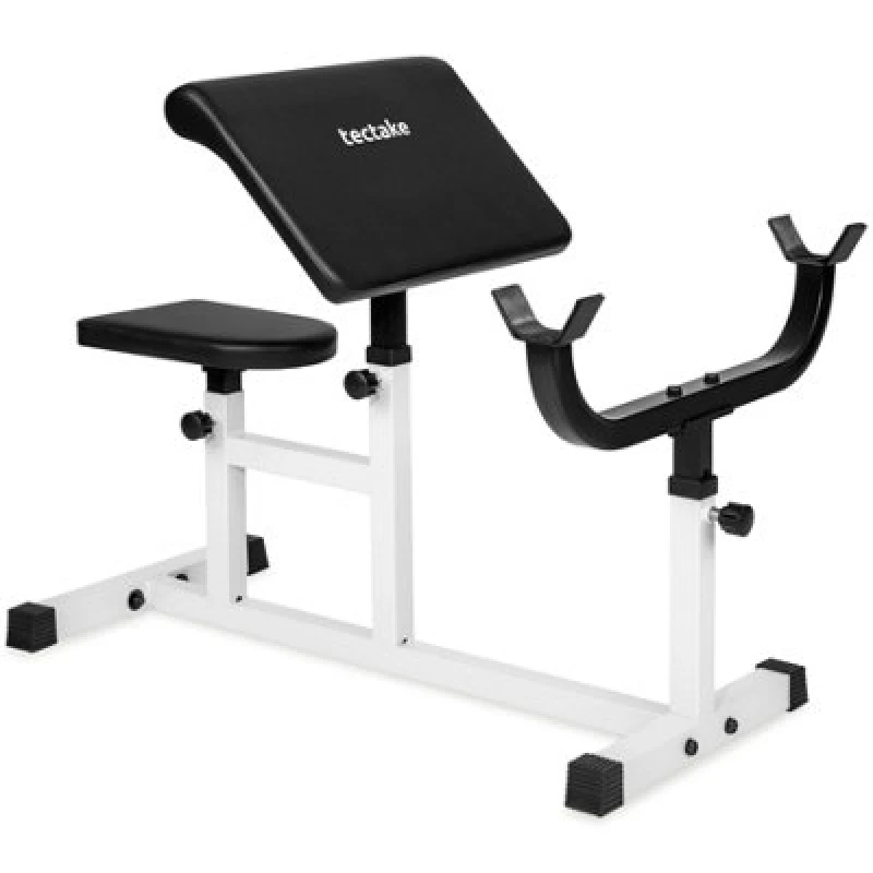 Image of TECTAKE Bicep curls weight bench - preacher curl bench, preacher bench, bicep curl bench 402267