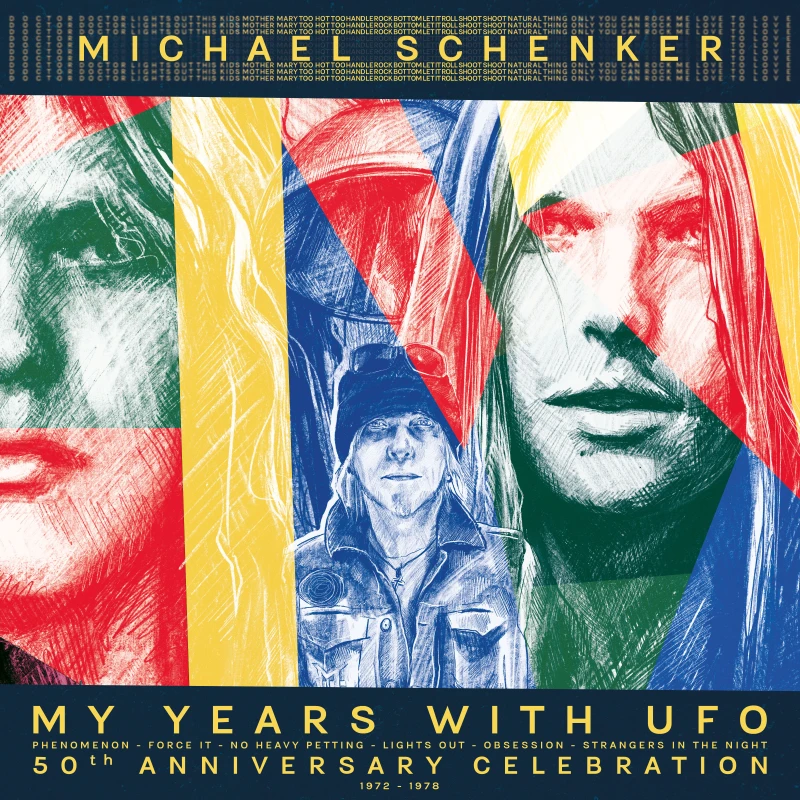 Image of Michael Schenker Michael Schenker - My years with UFO LP multicolor Onesize Unisex