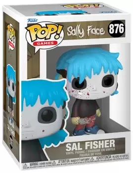 image of Sally Face Sal Fisher Vinyl Figur 876 Funko Pop! multicolor