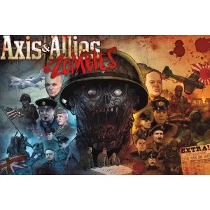 Image of Axis & Allies & Zombies Board Game