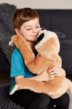 Image of Large Hanging Sloth Soft Toy - Natural