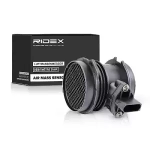 Image of RIDEX Mass air flow sensor MERCEDES-BENZ 3926A0011 1120940048,A1120940048