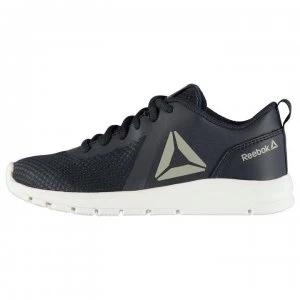 image of Reebok ReeRush Child Boys Trainers - Navy/Silver/Wht