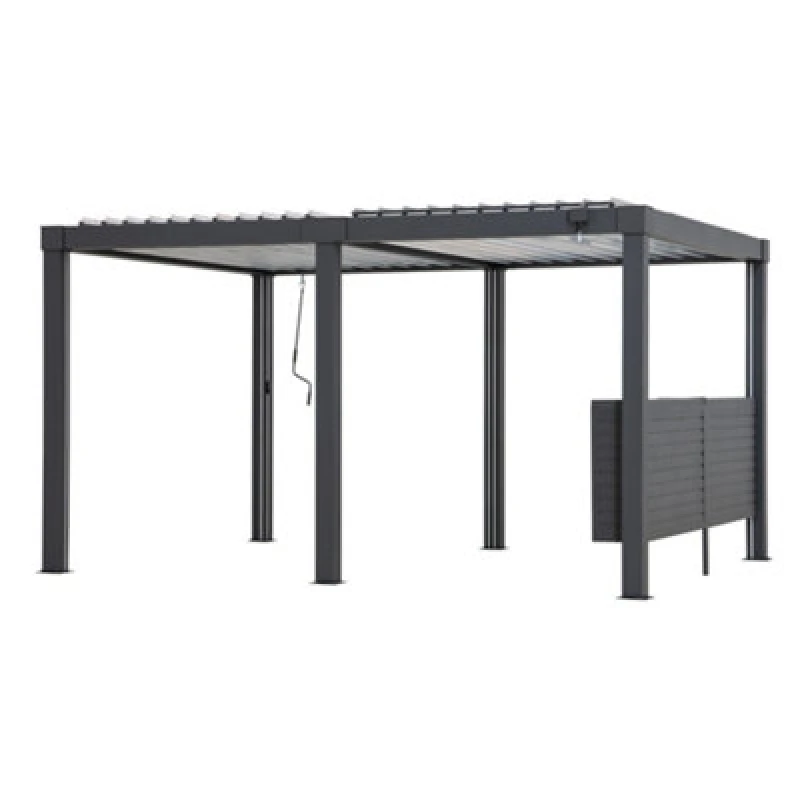 Image of Sunjoy Replacement Bar For Louvered Pergola, 3M Side (Powder Coated)