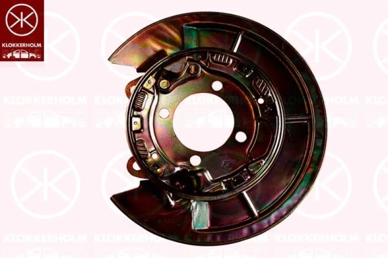 Image of KLOKKERHOLM Brake disc backing plate KLOKKERHOLM 8119878